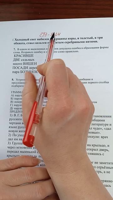 ЕГЭ русский 6 задание