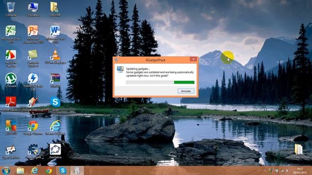 [TUTO N°3]:comment mettre des gadgets sous Windows 8 смотреть онлайн
