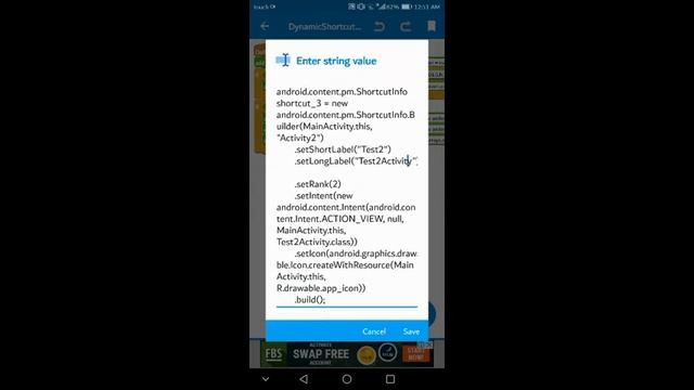 DynmicShortCut in sketchware смотреть онлайн