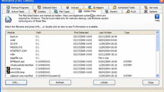 WinPatrol2009 смотреть онлайн