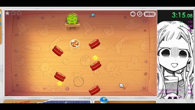 6:10 cut the rope any% full game run смотреть онлайн