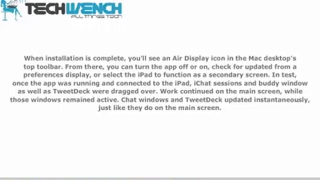 A User Review of Air Display 1.0.1 смотреть онлайн