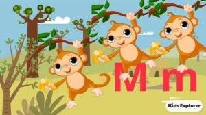 ABC Phonics Song | ABC Song | Alphabet Song | A is for apple | Nursery rhymes | Kids Explorer