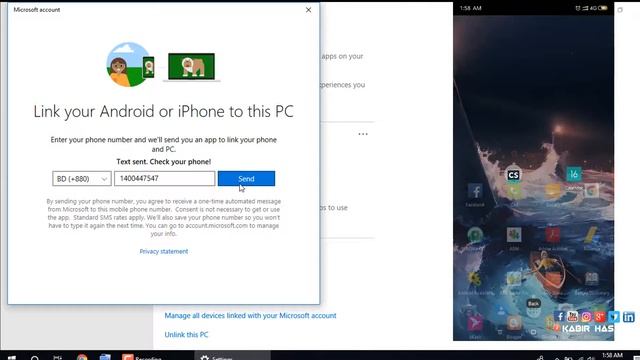 How To Link Your Android Phone To A PC | BEST WAY | Windows 10 смотреть онлайн