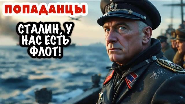АУДИОКНИГА ПОПАДАНЦЫ: СТАЛИН, У НАС ЕСТЬ ФЛОТ!