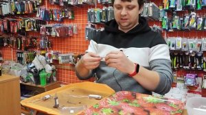 Как правильно использовать отцеп для балансиров, мормышек и блёсен; на примере осьминога и кольца