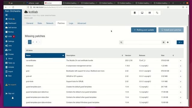 xcp-ng host patching смотреть онлайн