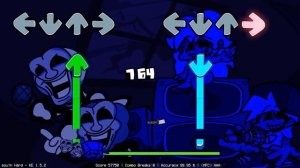 Бесконечный режим FNF! Rогда наступает очередь противника, мод меняет его — Friday Night Funkin'