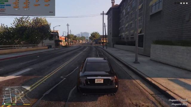 Grand Theft Auto V : RTX 2060 12GB + Ryzen 5600X Very High Settings смотреть онлайн