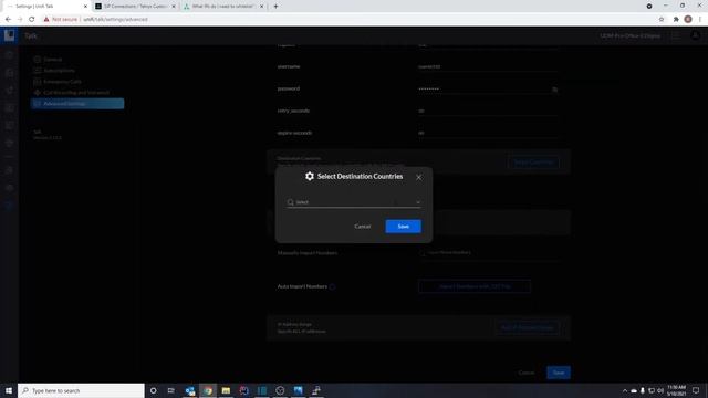 How to connect UniFi Talk with Telnyx using registration and testing inbound/outbound calling смотреть онлайн