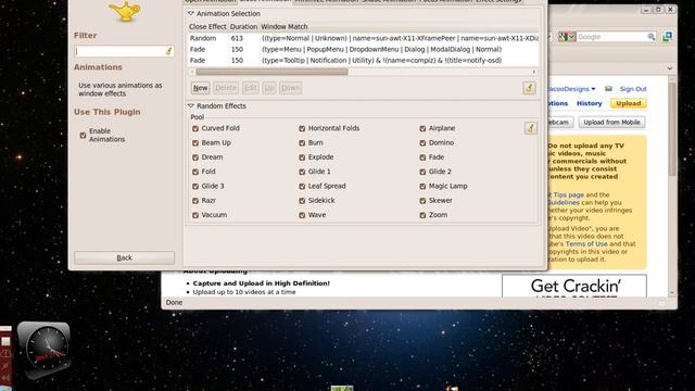 How to adjust 3D Compiz Fusion Settings on Linux смотреть онлайн