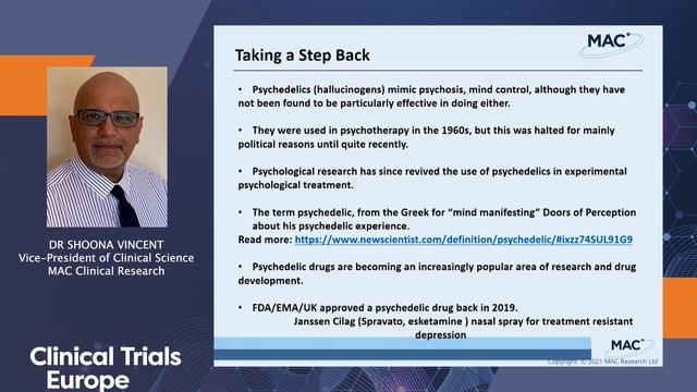 Dr Shoona Vincent MAC - Clinical Trials Europe 2023 смотреть онлайн