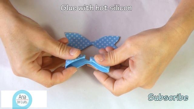 Diy Crafts :How to make a decorative foam bow - Ana | DIY Crafts смотреть онлайн