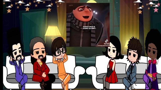 Despicable me Villains react to Gru || gacha reaction смотреть онлайн