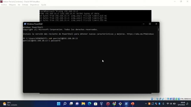 Abriendo una máquina virtual debían desde una máquina física vía SSH смотреть онлайн
