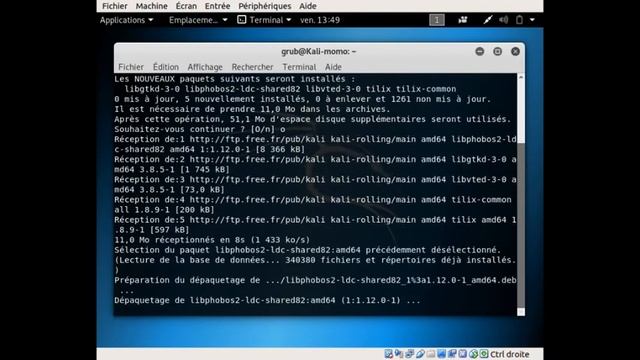 Ce qu'il faut faire après avoir installer Kali Linux dans votre ordinateur смотреть онлайн