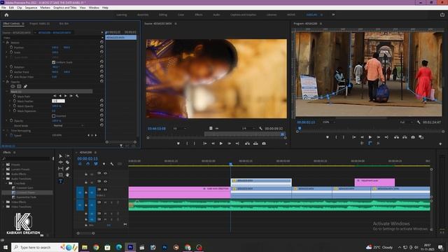 How to mask tracking in Adobe Premiere Pro? смотреть онлайн
