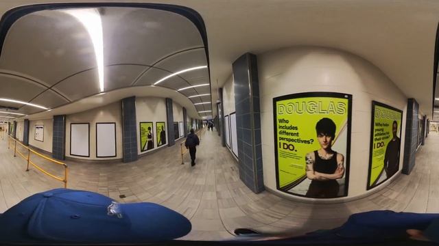 Downtown - Skytrain - Waterfront Station - Walk to Platform 360 смотреть онлайн