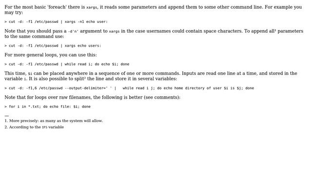 Unix & Linux: Doing actions on a list from the shell (3 Solutions!!) смотреть онлайн