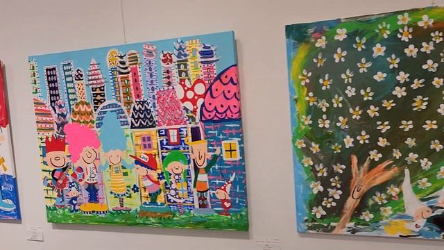Gaku Igarashi solo exhibition paintings 🖌 || Tokyu Plaza Art Gallery, Tokyo, Japan смотреть онлайн