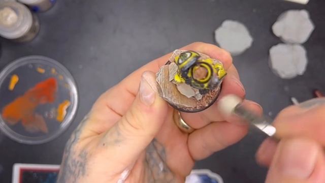 Painting Warhammer Bases - Slate/Shale from MicroArt Studio (Fafnir Rann) смотреть онлайн