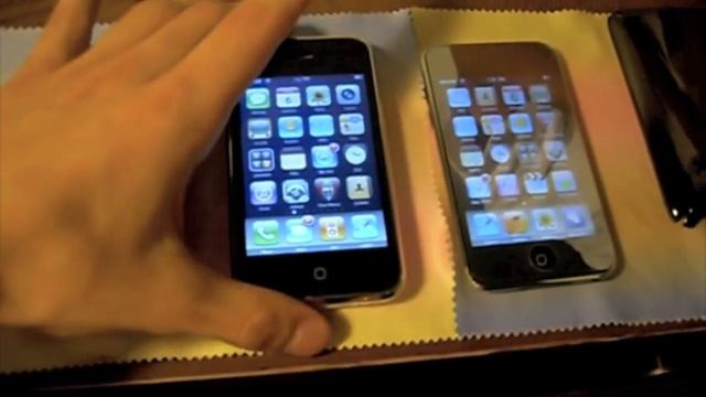 iPhone 3GS vs iPhone 3G vs iPod Touch 2G: Speed test смотреть онлайн