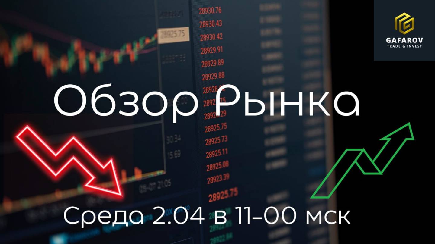 Обзор рынка 02.04.2025 #трейдинг #крипта #инвестиции #bitcoin #binance #crypto