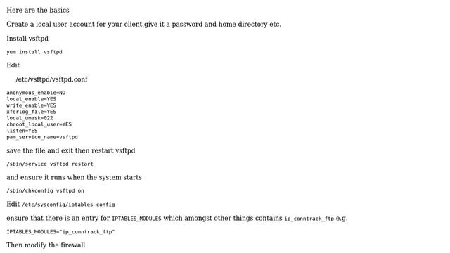 DevOps & SysAdmins: How can I create an FTP user with access to my CentOS Virtual Server? смотреть онлайн