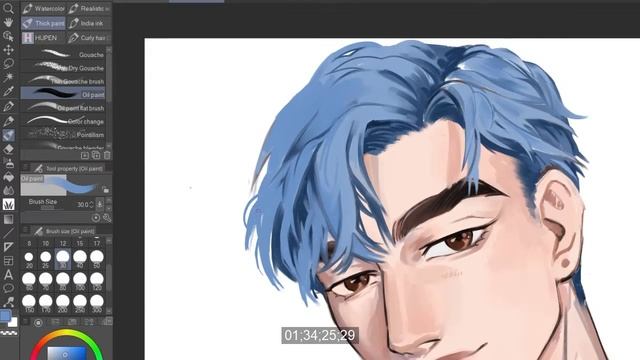 Speedpaint Temomaru | CLIP STUDIO PAINT | СПИДПЕИНТ Темомару |ос| смотреть онлайн