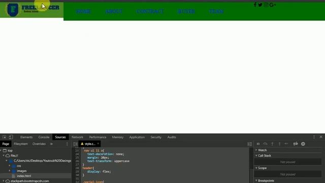 Create a full website using html and css (freelancersobuz.com)2020 смотреть онлайн