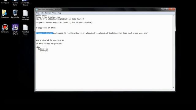 How To Fix VideoPad Registration Code Part 2 смотреть онлайн
