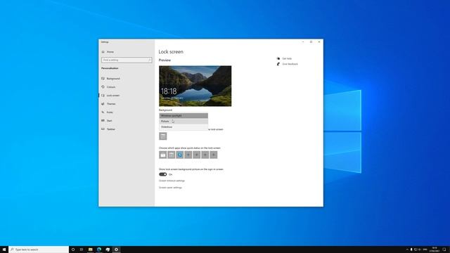 How To Change Lock Screen Picture Windows 10 смотреть онлайн