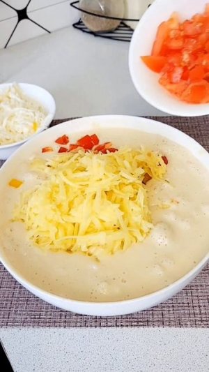 Лепёшки с овощами на завтрак #завтрак #рецепт #еда #shorts #актив #топ