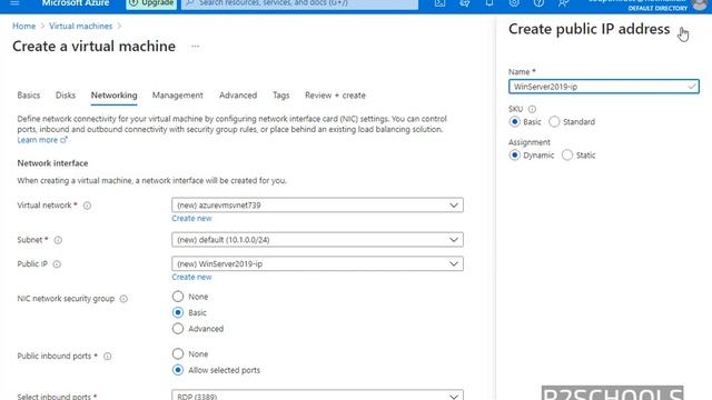 How to create and connect Azure VM for Windows Server 2019 смотреть онлайн