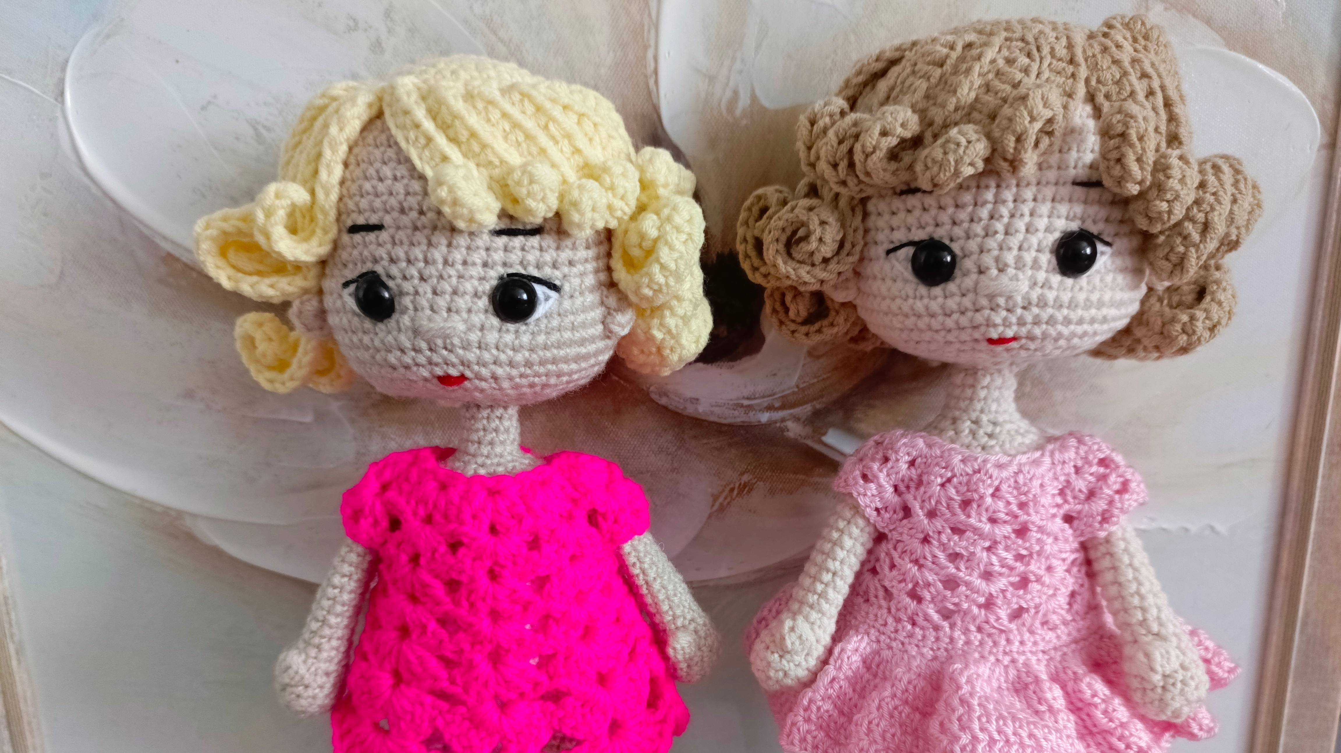 Мои первые куклы крючком, отчёт марта в проекте "Волшебный мир вязаных игрушек!, смотреть онлайн