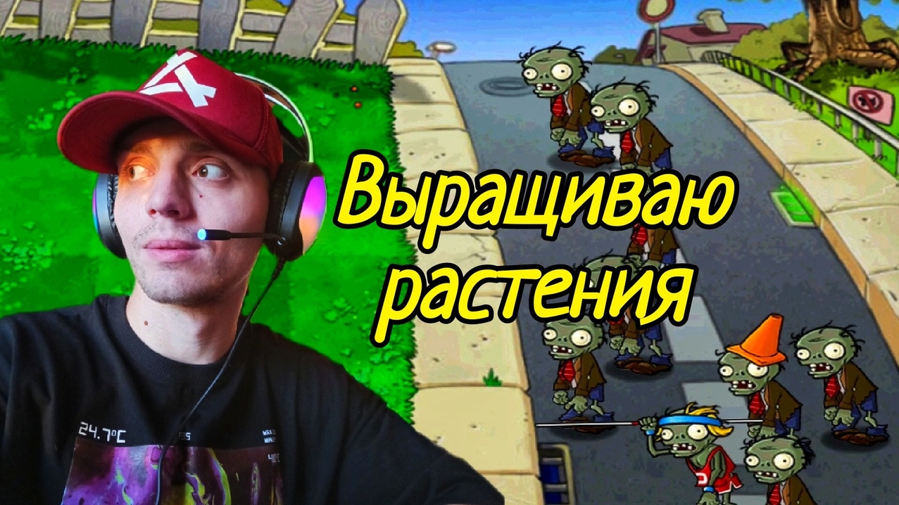 Мой огород атакуют зомби | Обзор игры | 🎃 Plants vs Zombies