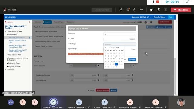 3erCiclo: Clase 06 - Llenado De Formularios Y Presentación