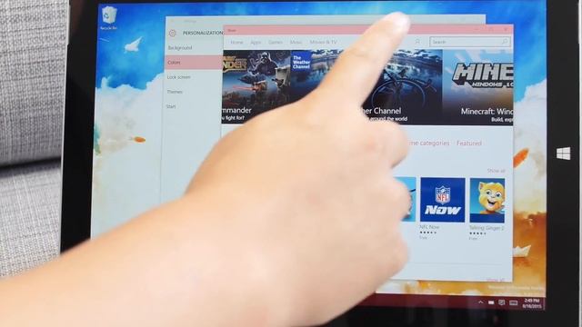 Windows 10 Build 10525 color options смотреть онлайн