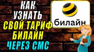 Как узнать тариф билайн через смс