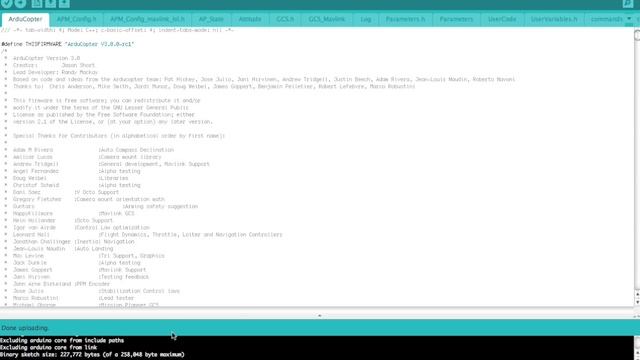 ArduPilot ArduCopter Source Code Compile, Upload, and CLI with APM 2.5 using Arduino IDE смотреть онлайн