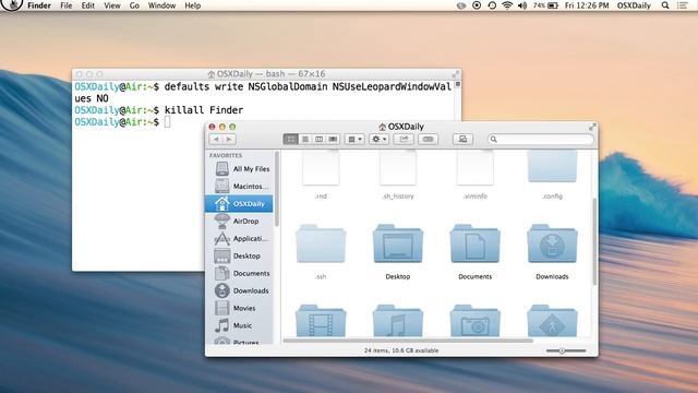 Theme Mac OS X with White Windows & Pinstripes смотреть онлайн