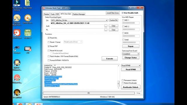 Walton Primo Nx6 Frp bypass Google Account Remove via UMT Pro| WB Channel 5 смотреть онлайн