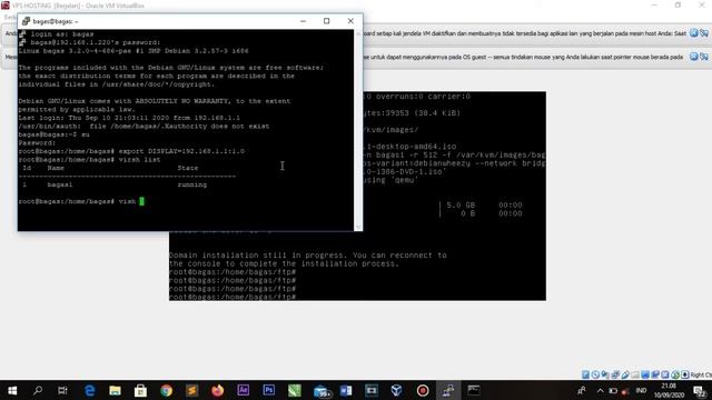 Virtual Private Server (VPS) dengan KVM Linux Debian смотреть онлайн