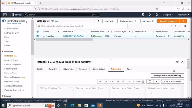 AWS Connect to your EC2 Windows instance using RDP Part-03 смотреть онлайн