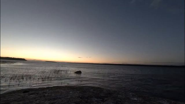 Таймлапс, вода, облака.