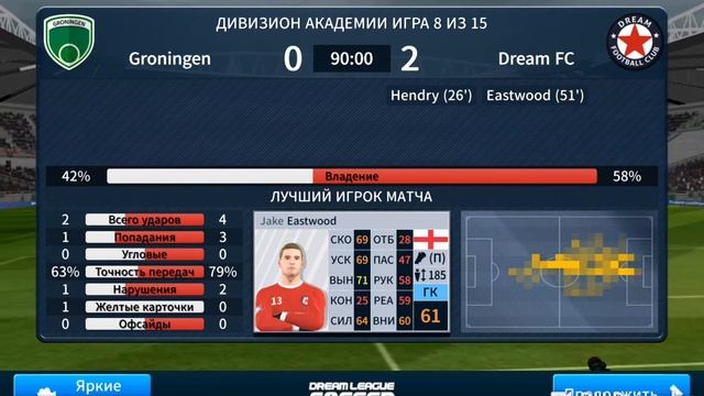 ИГРА DREAM LEAGUE SOCCER смотреть онлайн