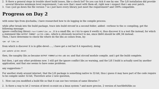 Unix & Linux: Need general guide on how to build Linux Stream (LiS) under RedHat 6.2 смотреть онлайн