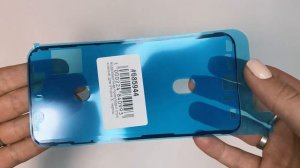 iPhone X Водозащитная прокладка (проклейка) для iPhone X, черный.