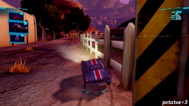 cars 2: the video game | Finn: union jack - radiator sprint | potatoe смотреть онлайн