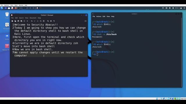 How to switch terminal zsh shell to bash shell in kali linux смотреть онлайн